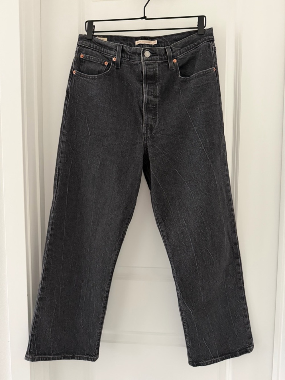 Levi's Ribcage Straight Ankle Jeans - Soda Spring